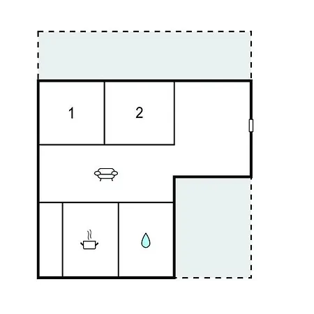2 Bedroom Gorgeous In V Дом отдыха *